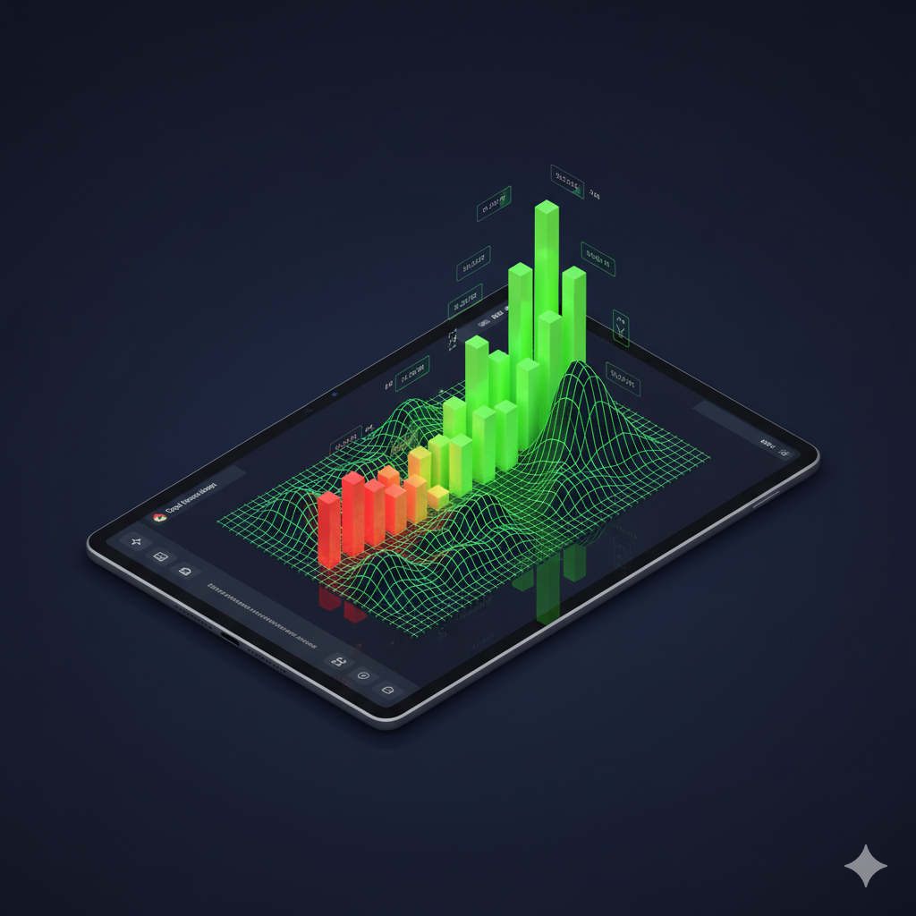 3D Analytics on Tablet